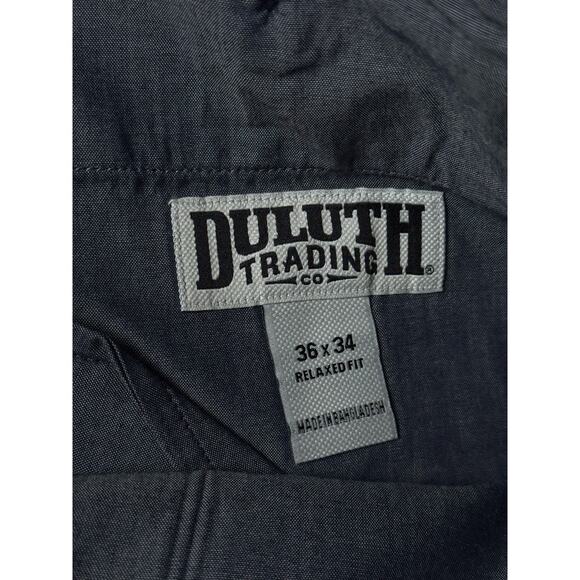 DuluthFlex Ballroom Khaki Pleated Pants – 36x34, Navy, New - Picture 5 of 10